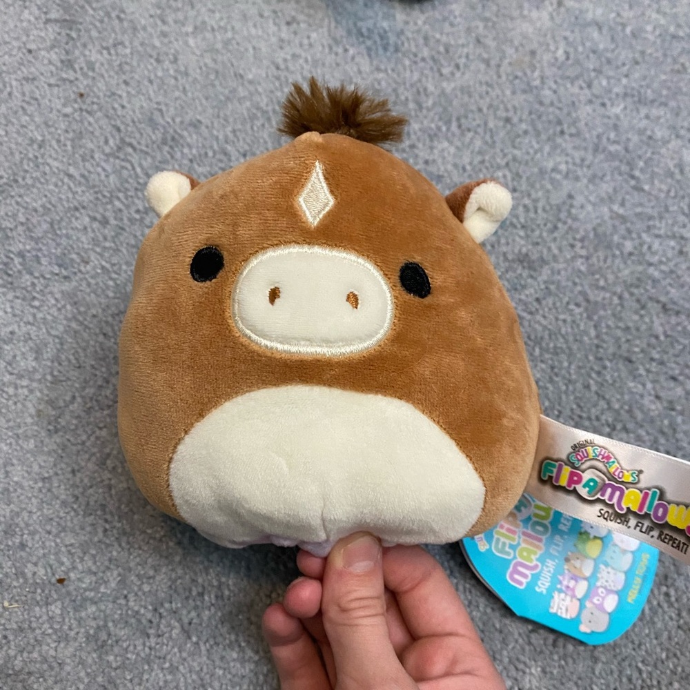 Squishmallow!! Harry Rosie flip!